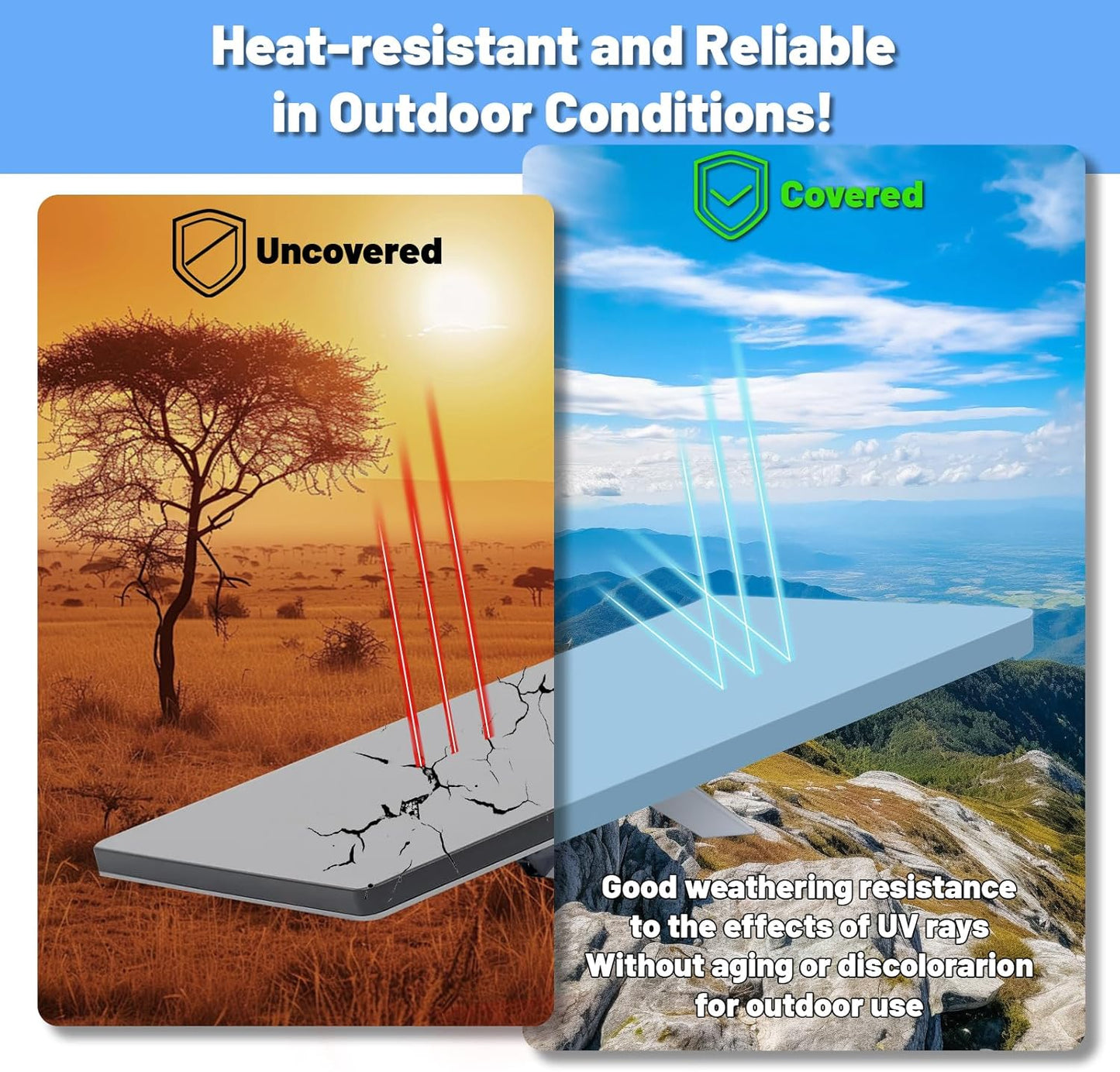 Starlink Mini Protective Cover, Starlink Mini Accessories Silicone Protective Case for Starlink Mini Dish Blue