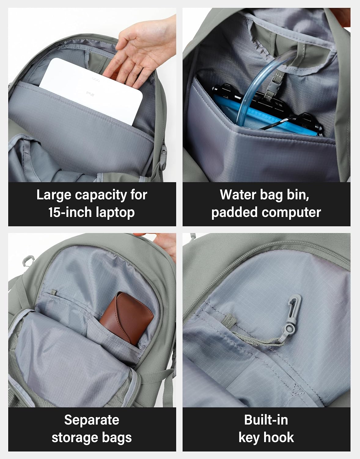 Pioneer Camp Hiking Backpack 22L Small Hiking Hydration Gear Lightweight Camping Backpack Travel Daypack for Women Men