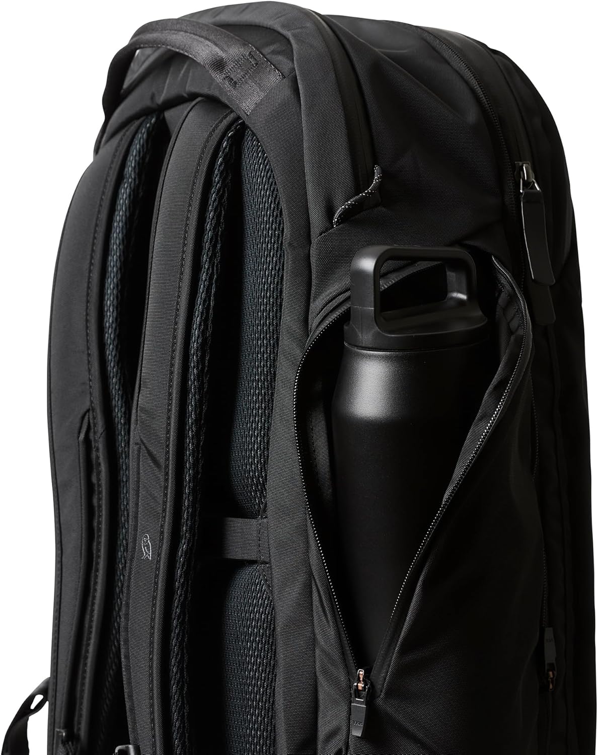 Bellroy Transit Travel Pack Pro (30–38 liter carry-on travel backpack, with laptop sleeve, RFID protection and zip bottle pocket) - Black