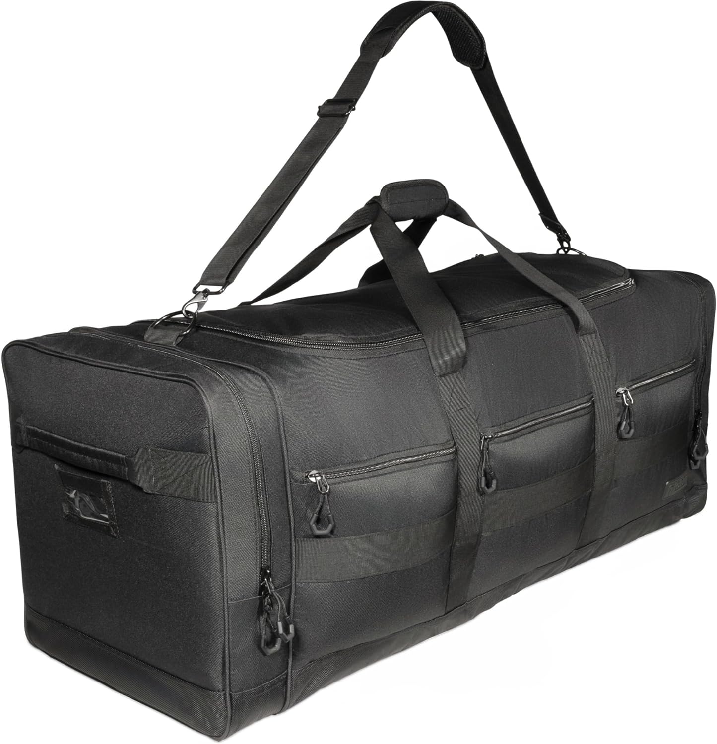 Fitdom 140L 38" Heavy Duty Extra Large Sports Equipment Duffle Bag with Upgrade Zipper, Durable & Water Resistant. Perfect for Travel Storage Football Hockey Baseball Basketball Team Coaches & More